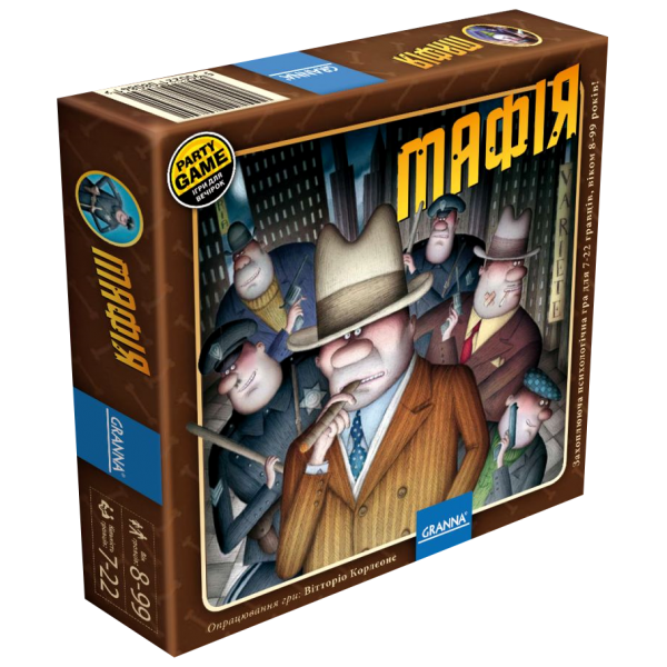 

Настольная игра GRANNA МАФИЯ (GRANNA) (Mafia) ( 80841 )
