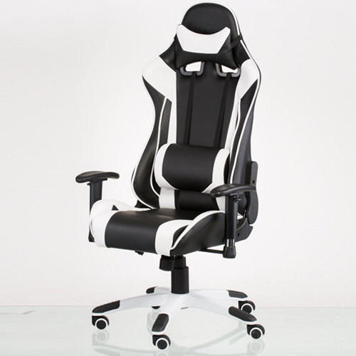 

Кресло игровое ExtremeRace black/white E4770