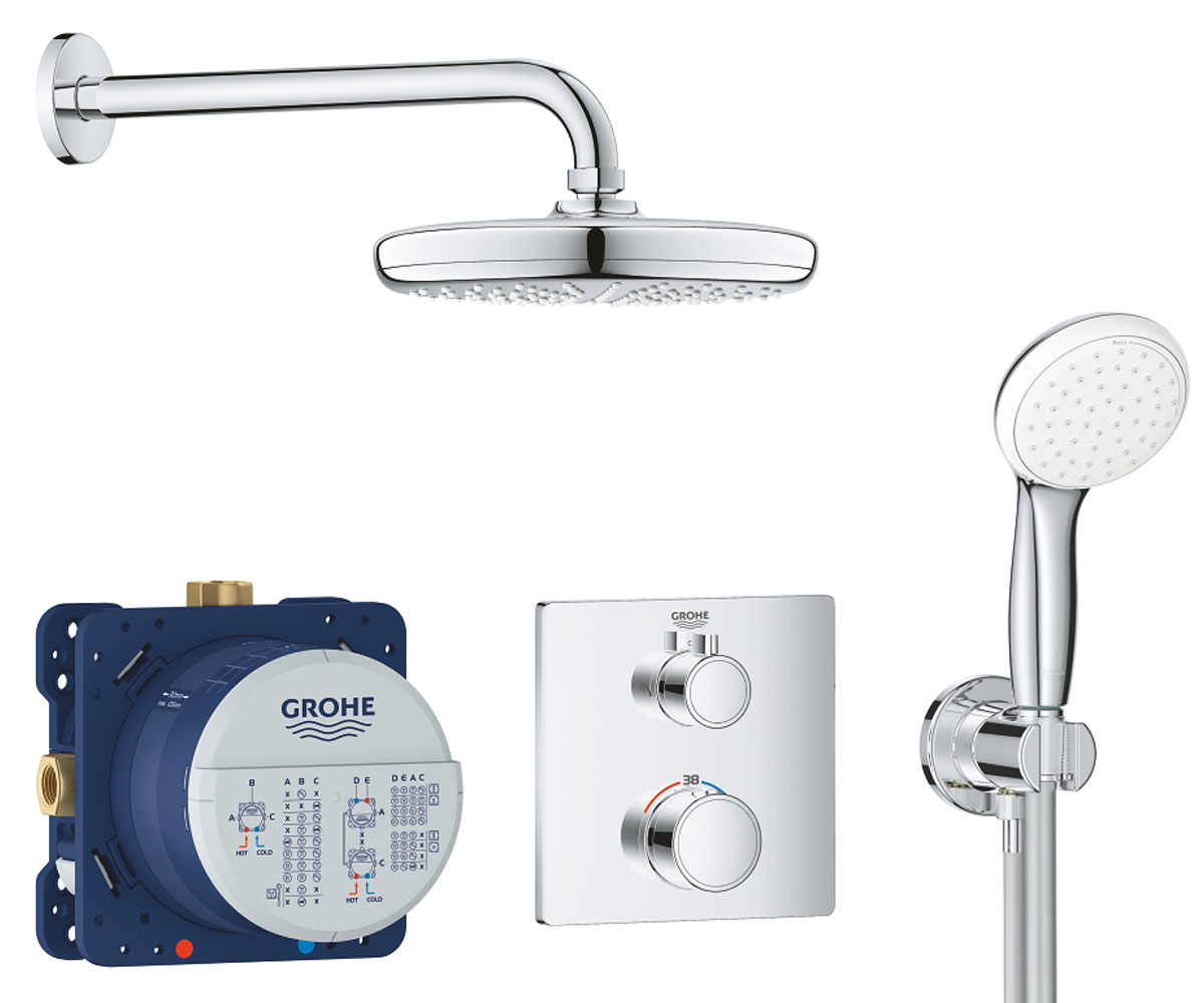 

Душевая система GROHE GROHTHERM 34729000