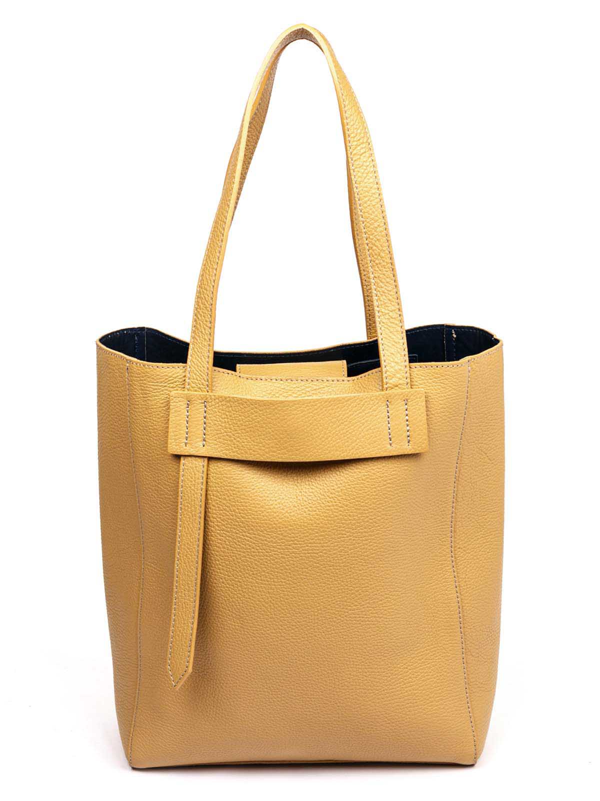 

Деловая Сумка Italian Bags 1682_sabbia Кожаная Кофейный