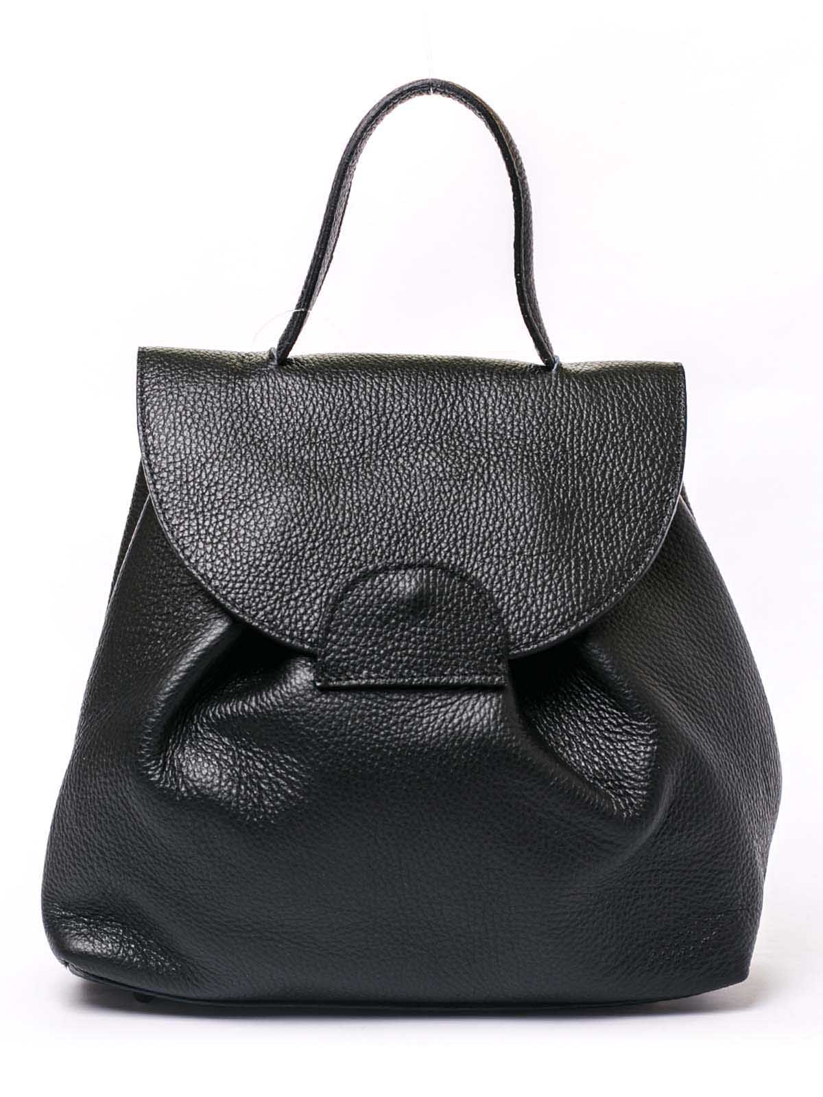 

Рюкзак Italian Bags 8873_black Кожаный Черный