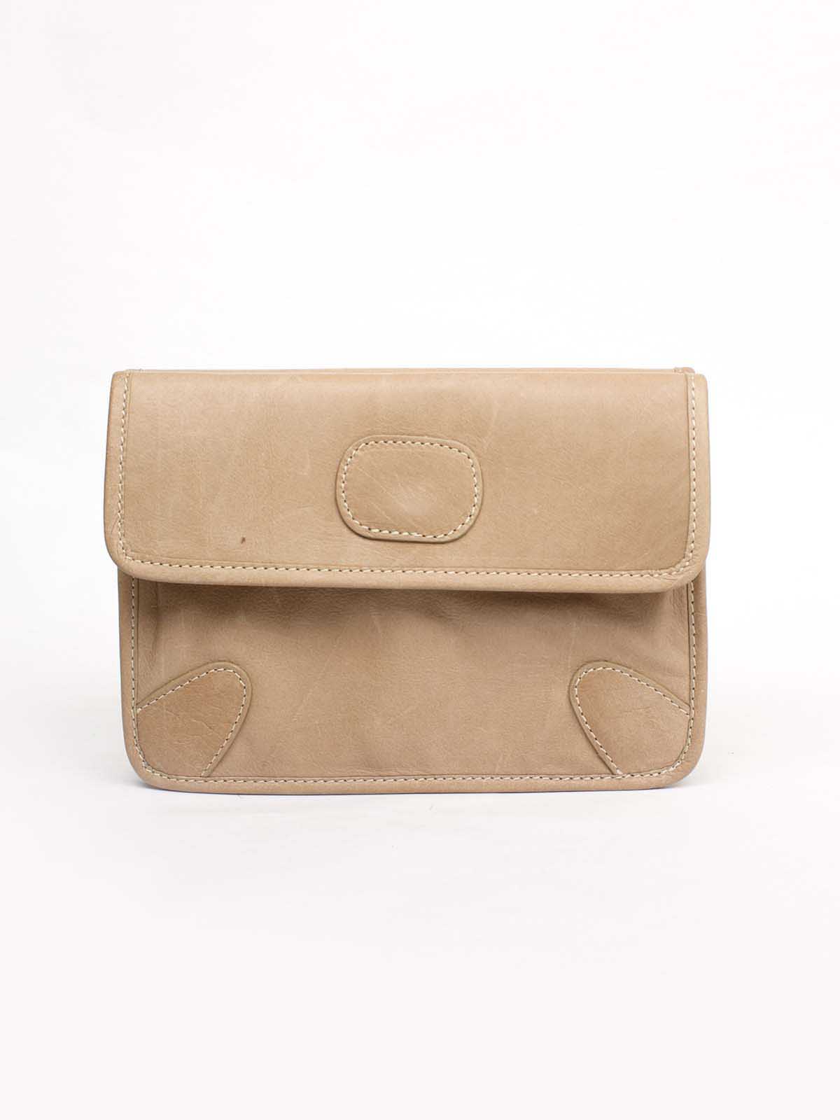 

Клатч Italian Bags 11725_taupe Кожаный Таупе