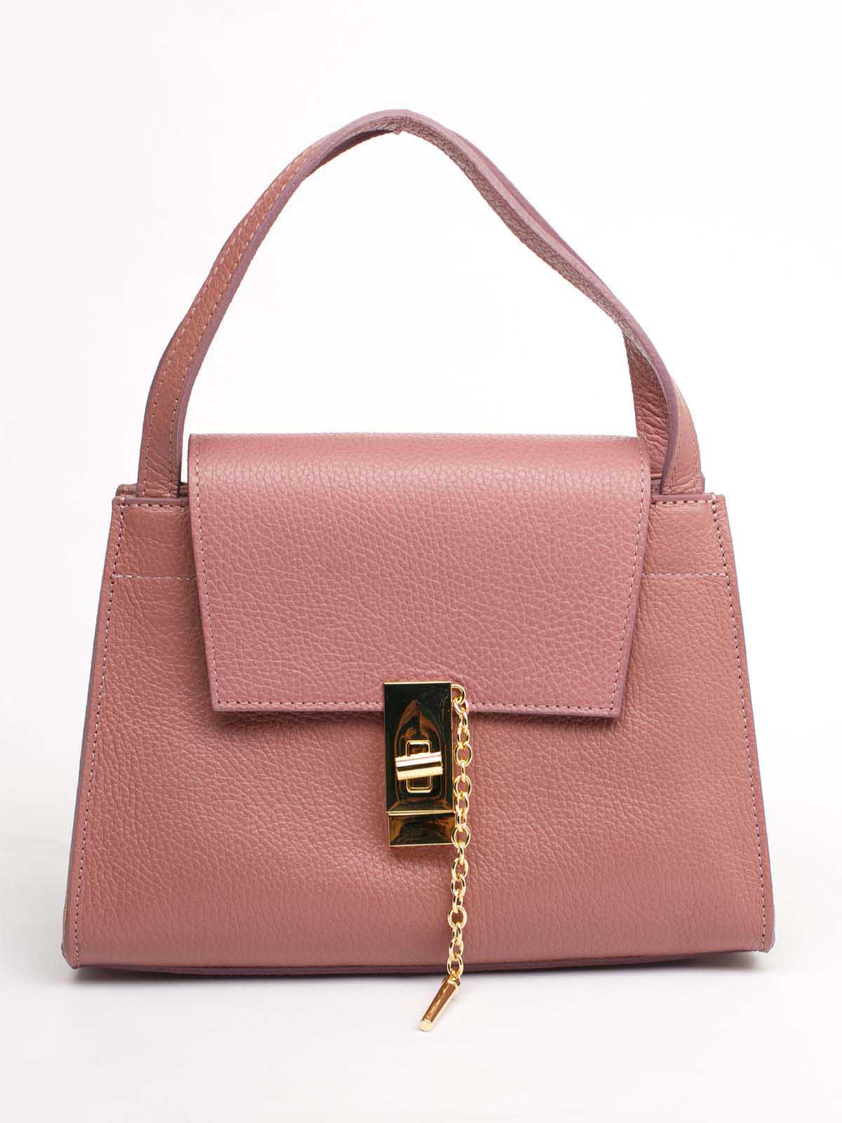 

Деловая Сумка Italian Bags 11358_roze Кожаная Розовый