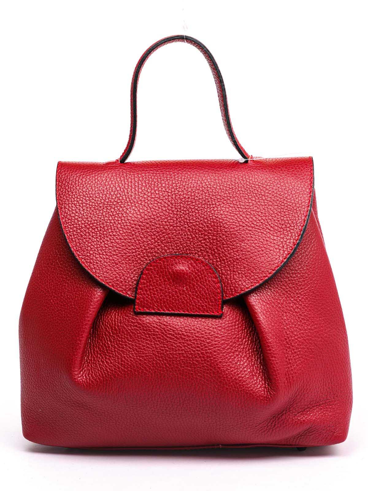

Рюкзак Italian Bags 8873_red Кожаный Красный
