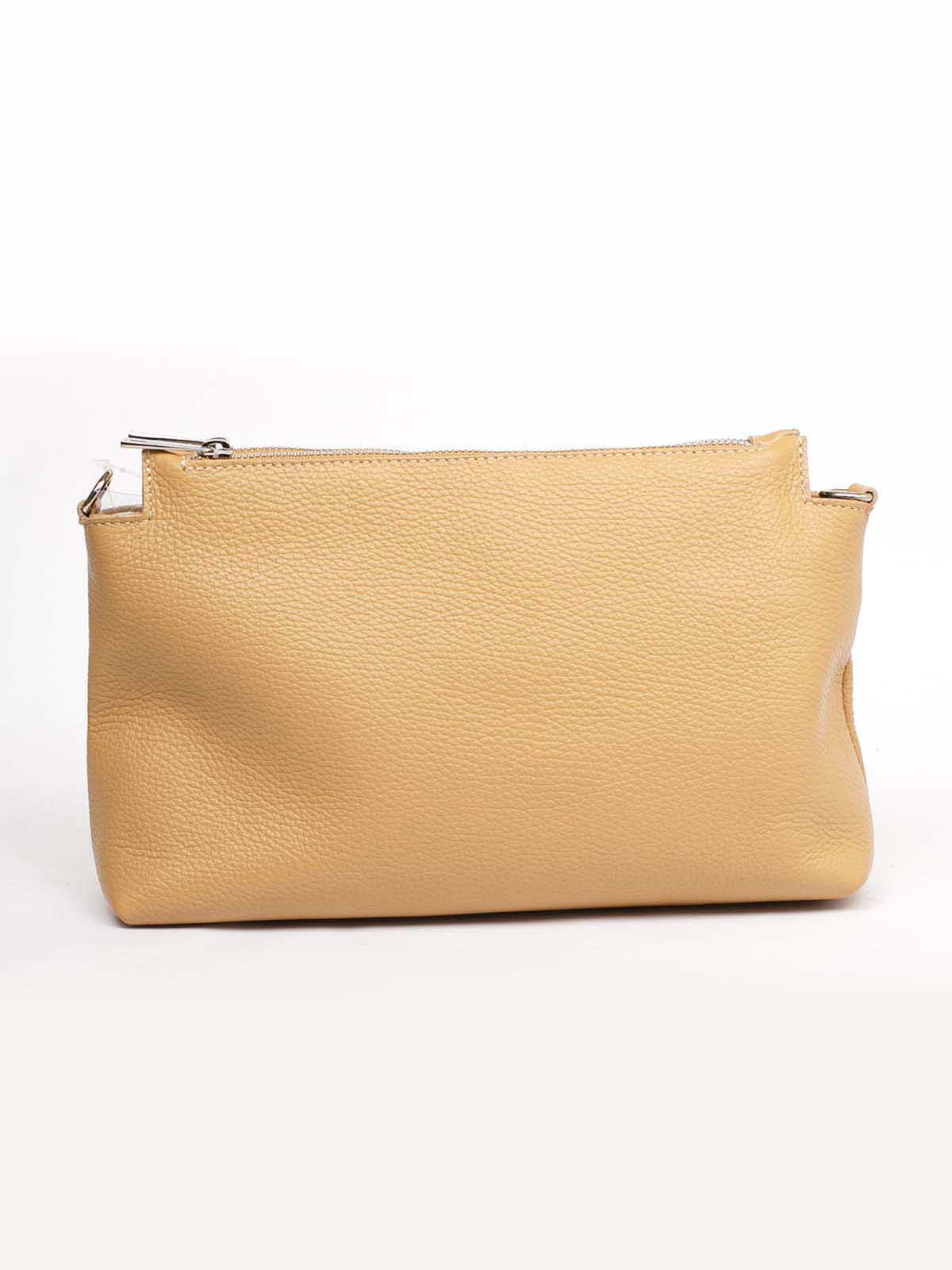 

Клатч Italian Bags 11751_sabbia Кожаный Кофейный