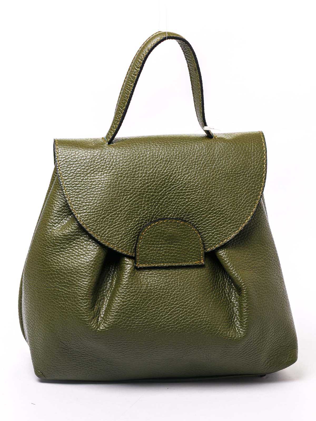 

Рюкзак Italian Bags 8873_green Кожаный Зеленый