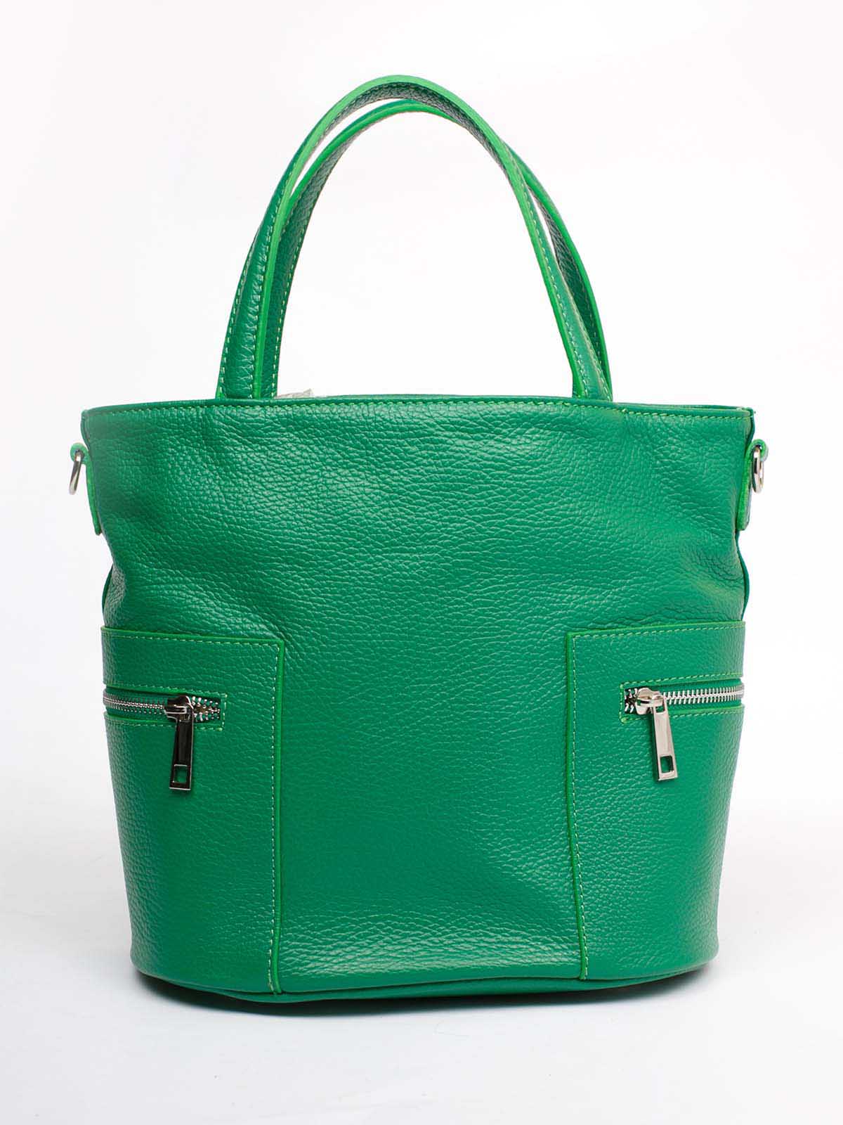

Деловая Сумка Amelie Pelletteria 111074_green Кожаная Зеленый