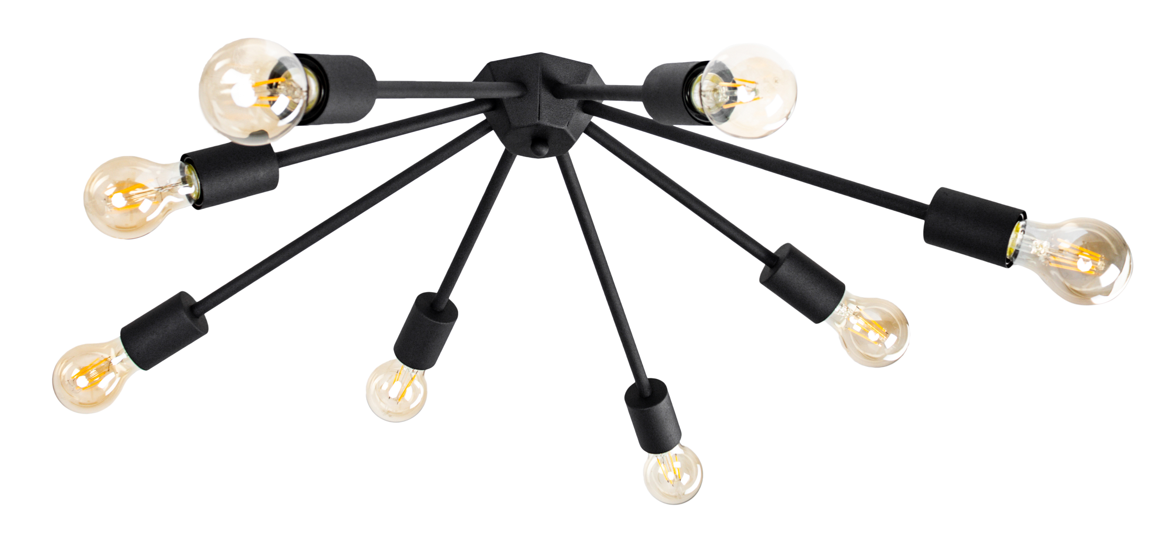 

Люстра потолочная Atma Light 22х75х75 см (osv0000600) Черный