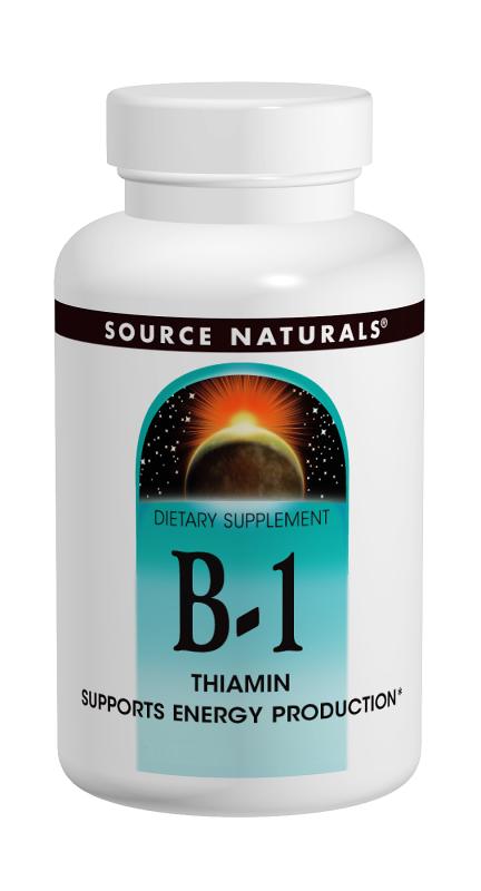 

Витамины Source Naturals Витамин В-1 100 мг 100 таблеток