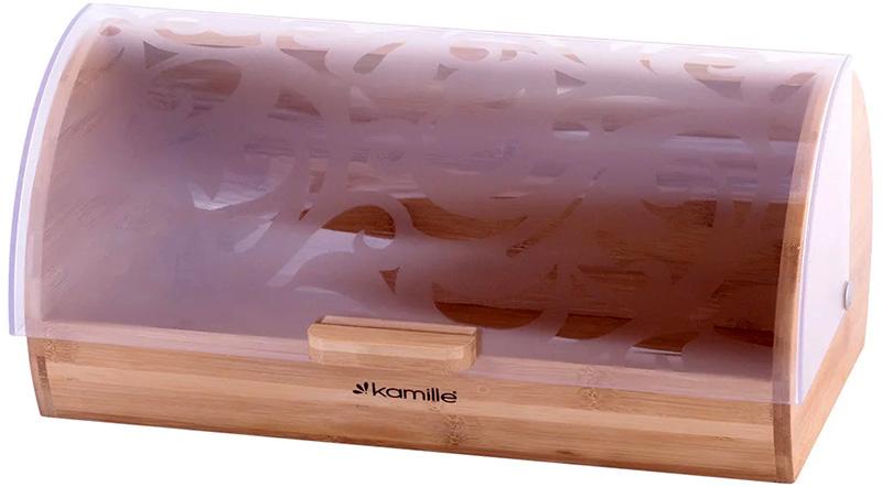 

Хлебница Kamille Breadbasket Wooden Openwork 36х22х17см