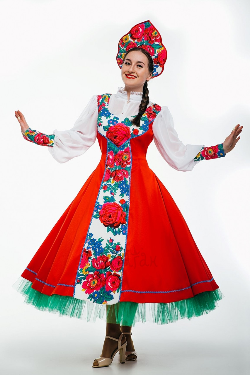 

Карнавальный костюм Балаган Народный хороводный S/M