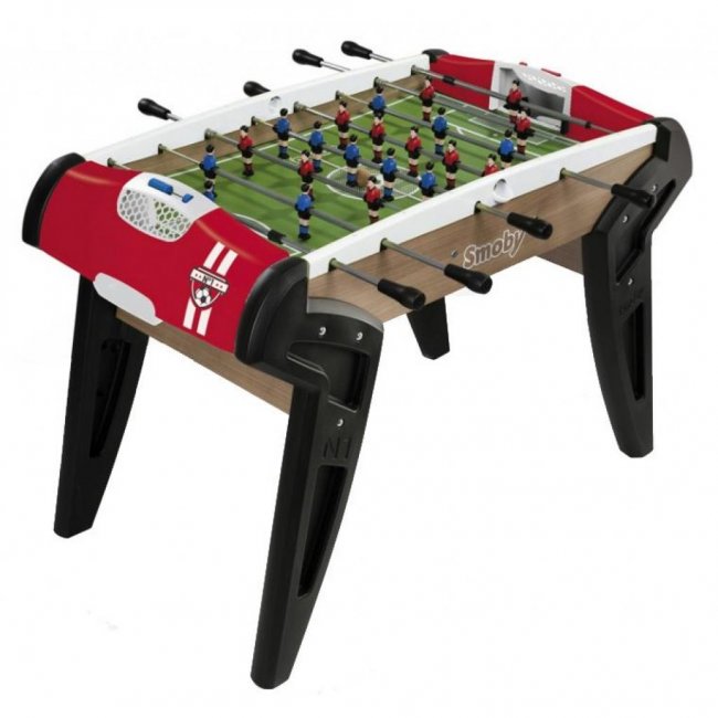 

Настольная игра Smoby Полупрофессиональный футбольный стол N 1 Evolution, 120х84 (620302)