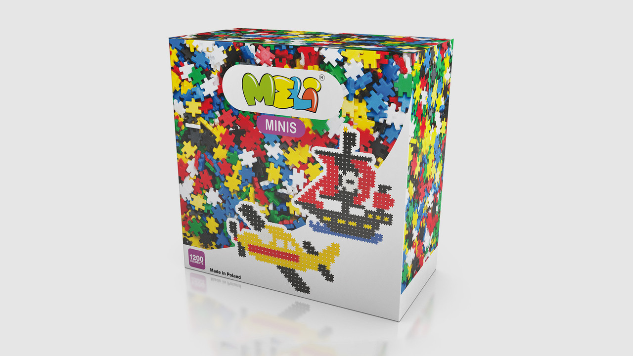 

Конструктор MELI MINIS 1200 элементов 50303