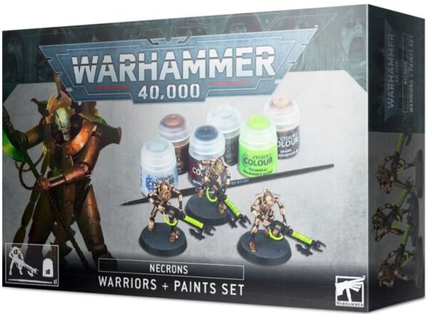 

Настольная игра Games Workshop Набор Necrons: Warriors + Paints Set Warhammer 40000 (99170110003)