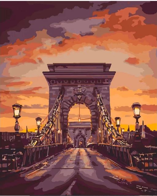 

Картина по номерам "Соединение берегов" 40*50, Идейка