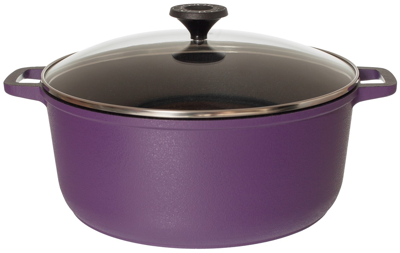 

Кастрюля Пролис Semi-Matte Violet 5 л с антипригарным покрытием (Ку-005АД)