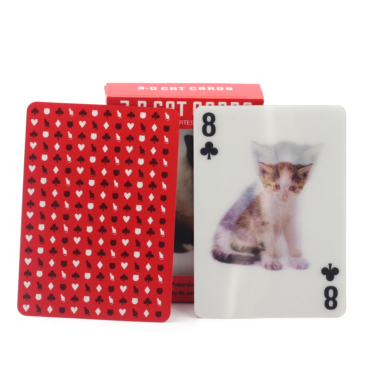 

Игральные карты "3D Котики"