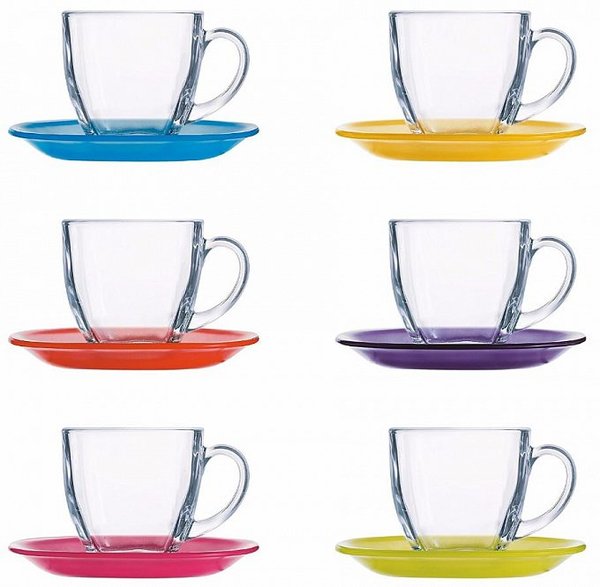 

Сервиз чайный LUMINARC CARINA RAINBOW 220 мл 12 предметов