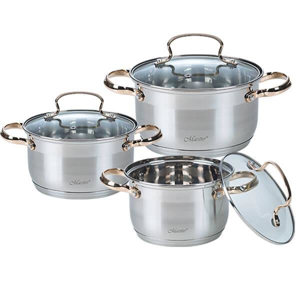 

Набор кастрюль Maestro из 6 предметов MR-3516-6M