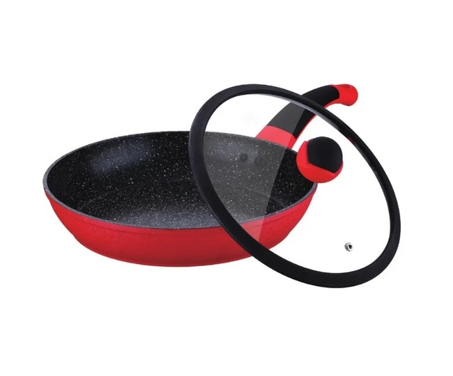 

Сковорода Meisterklasse Rosso Nobile с крышкой 24 см MK-1035-24