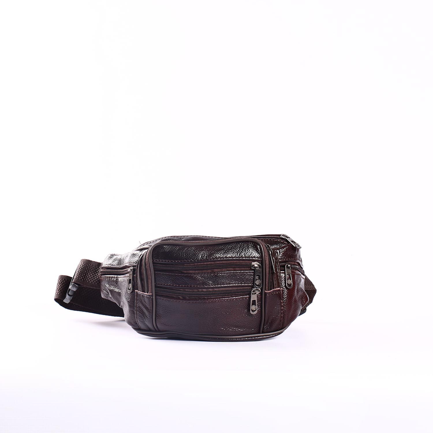 

Мужская кожаная сумка Vishnya "Круговорот Dark Brown"