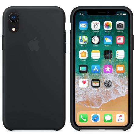 

Чехол Epik Silicone case (AAA) для Apple iPhone XR (6.1") Черный/Black