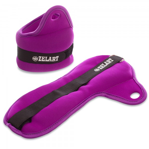 

Утяжелители Zelart FI-1965-2 Розовый-фиолетовый (MR03717)