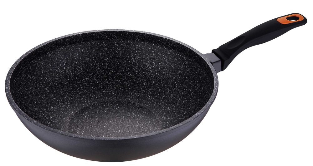 

Сковорода традиційна Вок Blaumann "BLACK DIAMOND" 30 см 1089-BL