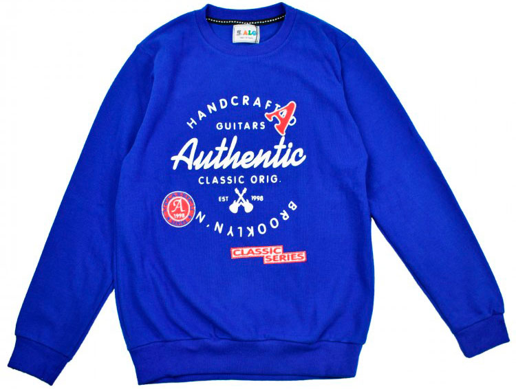 

Кофта ALG life Алдж лайф Authentik 48586 цвет синий размер 164 14 лет (48586-164-bl)