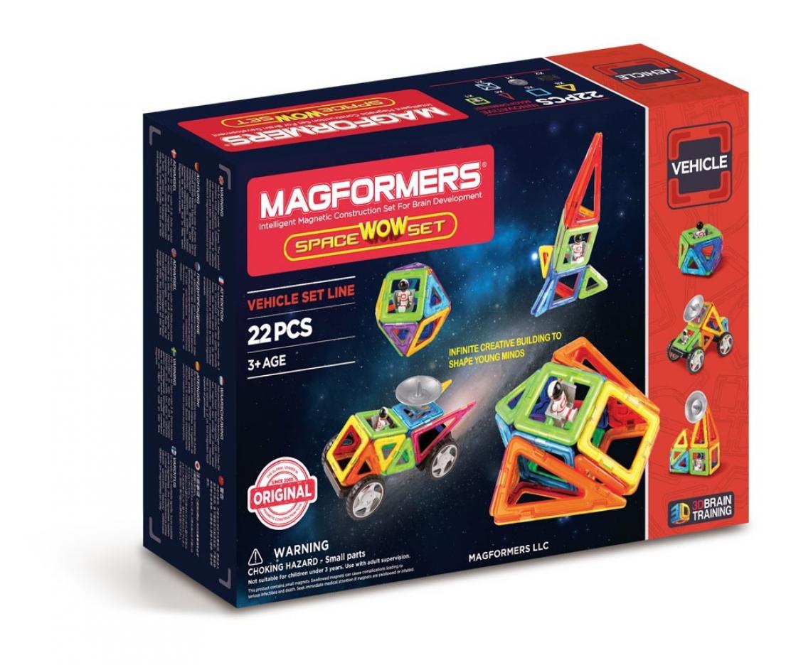 

Магнитный конструктор Космический 22 эл., Magformers