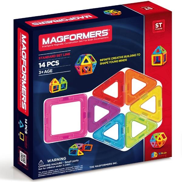 

Магнитный конструктор Базовый набор, 14 эл., Magformers