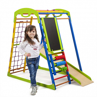 

Детский спортивный комплекс для дома SportWood Plus SportBaby