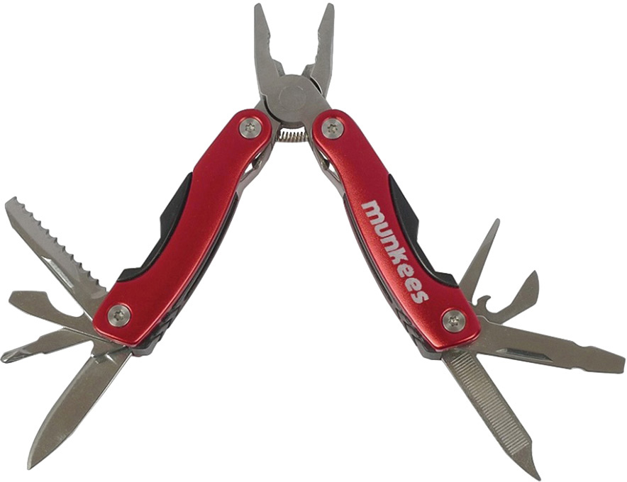

Брелок-мультиинструмент Munkees SS Multi Tool Red (0002572)