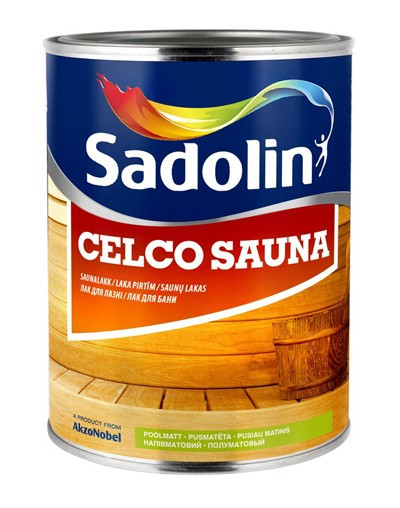 

Лак для бани и сауны Sadolin Celco Sauna 1 л ()