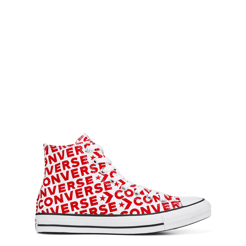 

Кеды Converse Красный Принт Мужские Конверсы Размер 42.5