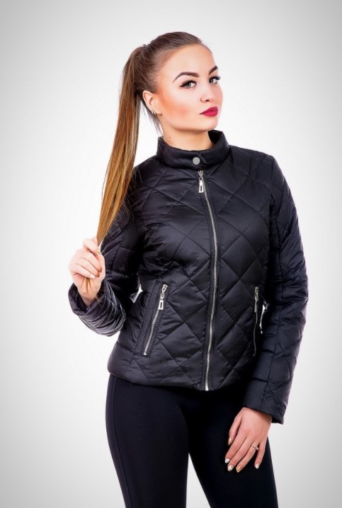 

Демисезонная женская куртка MODA 0033  () Черный (К 0033 /01 A, Демисезонная женская куртка MODA 0033 XS (42) Черный (К 0033 /01 A