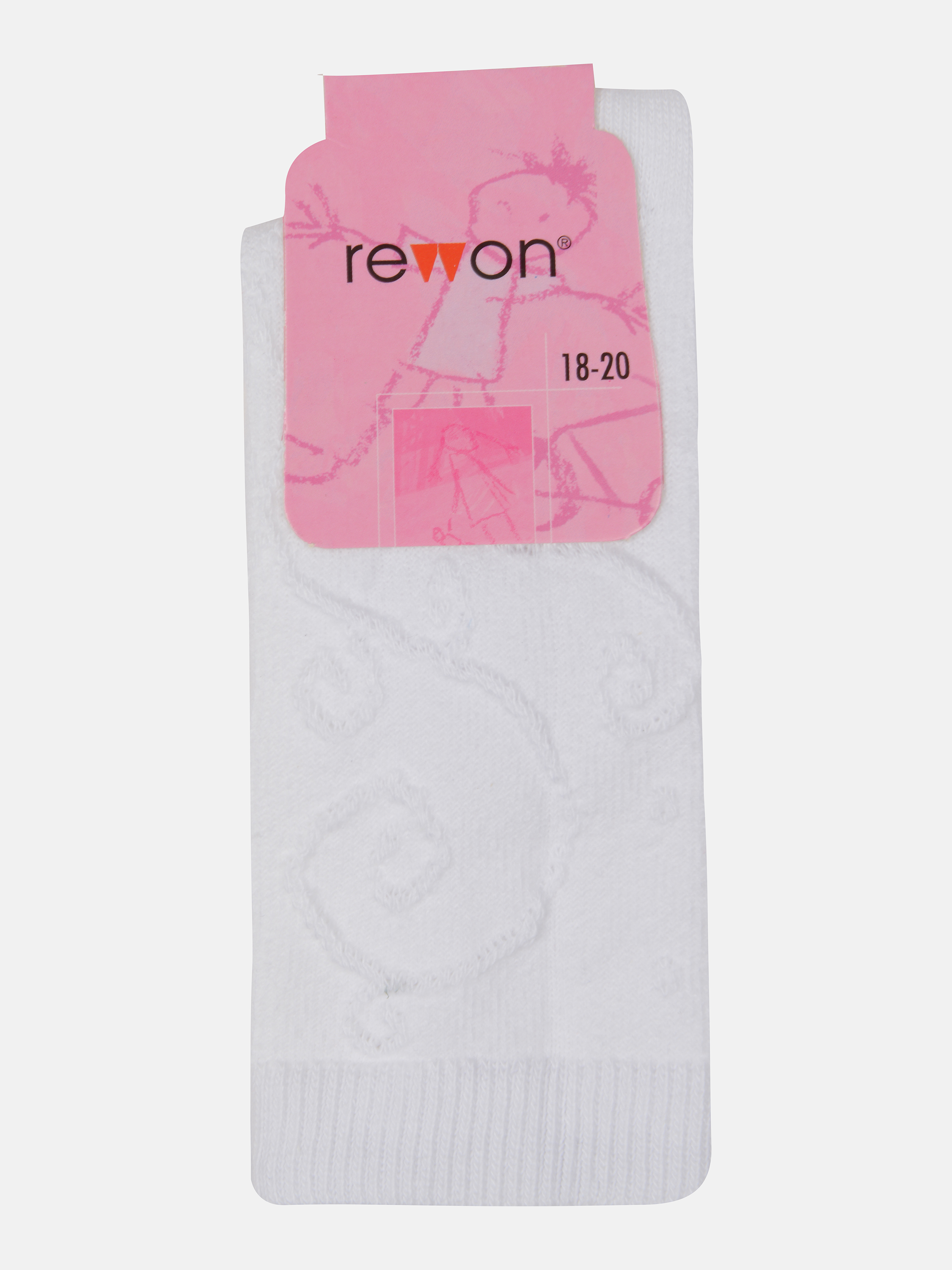 

Гольфы Rewon 115002 - 1 17-18 р Белые