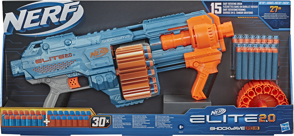 

Бластер Hasbro Nerf Elite 2.0 Шоквейв (E9527)