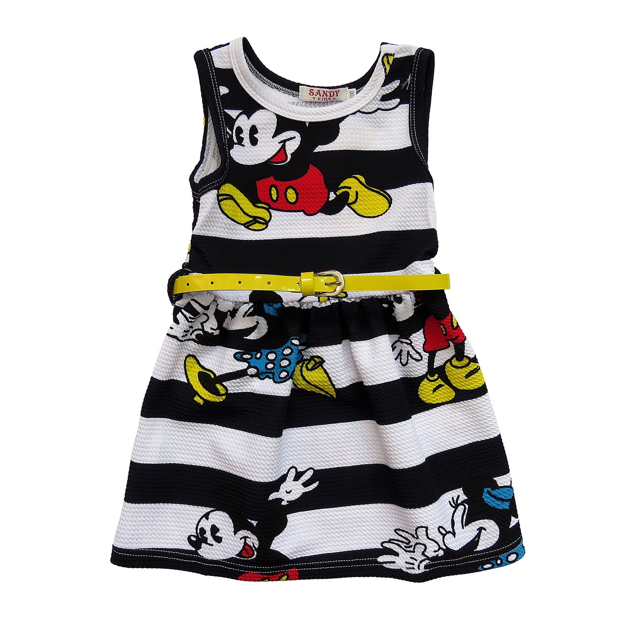 

Платье Minnie Mouse Sandy kids для девочки 100 см Белое с черным 11028