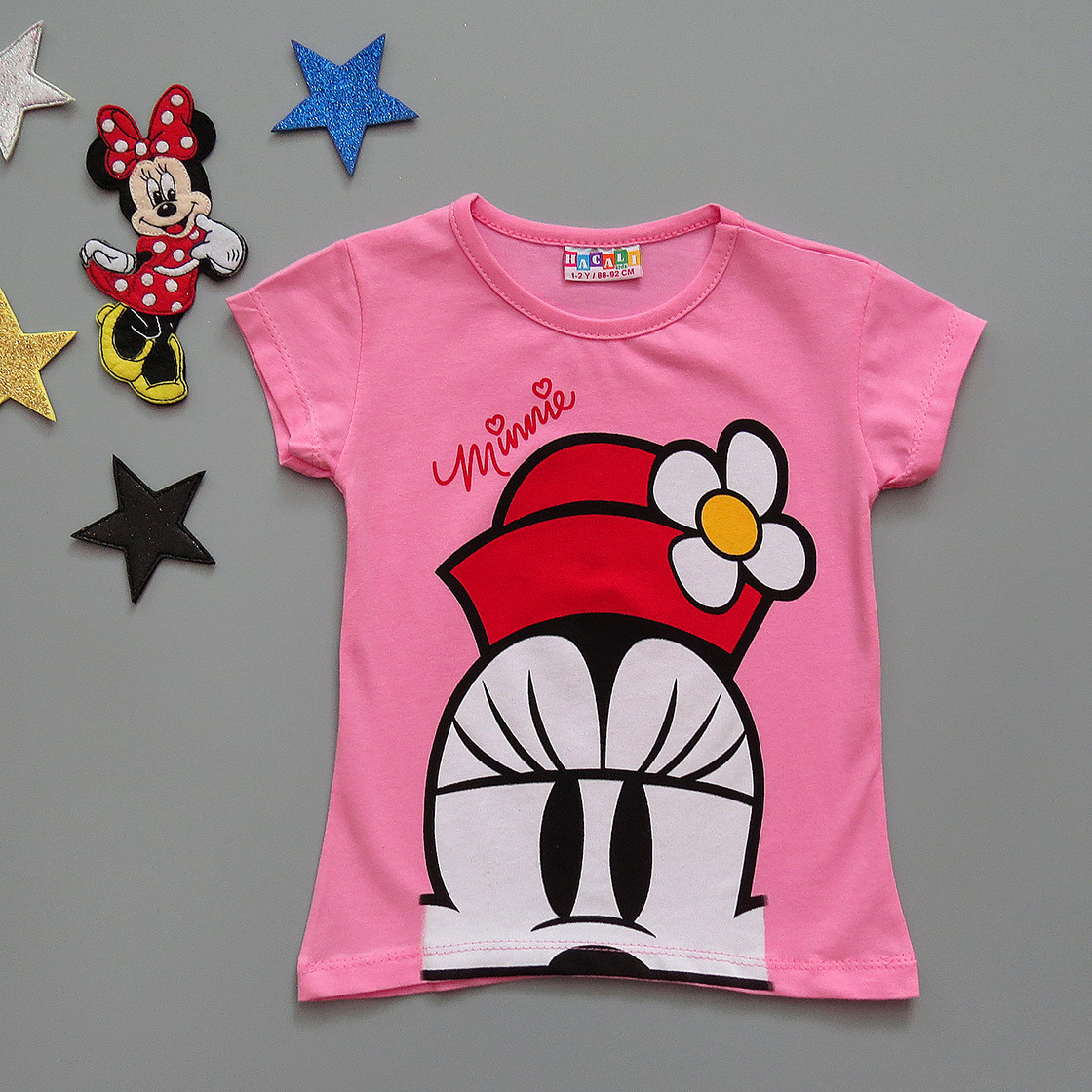 

Футболка Minnie Mouse Hacali kids для девочки 110-116 см Розовая 17696