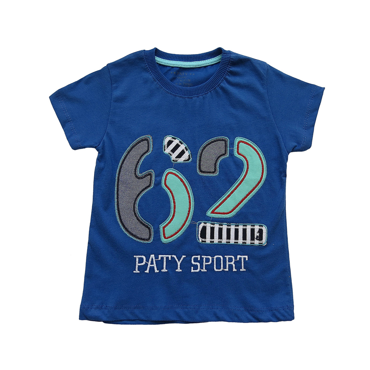 

Футболка Paty Kids для мальчика 86-92 см Синяя 9068