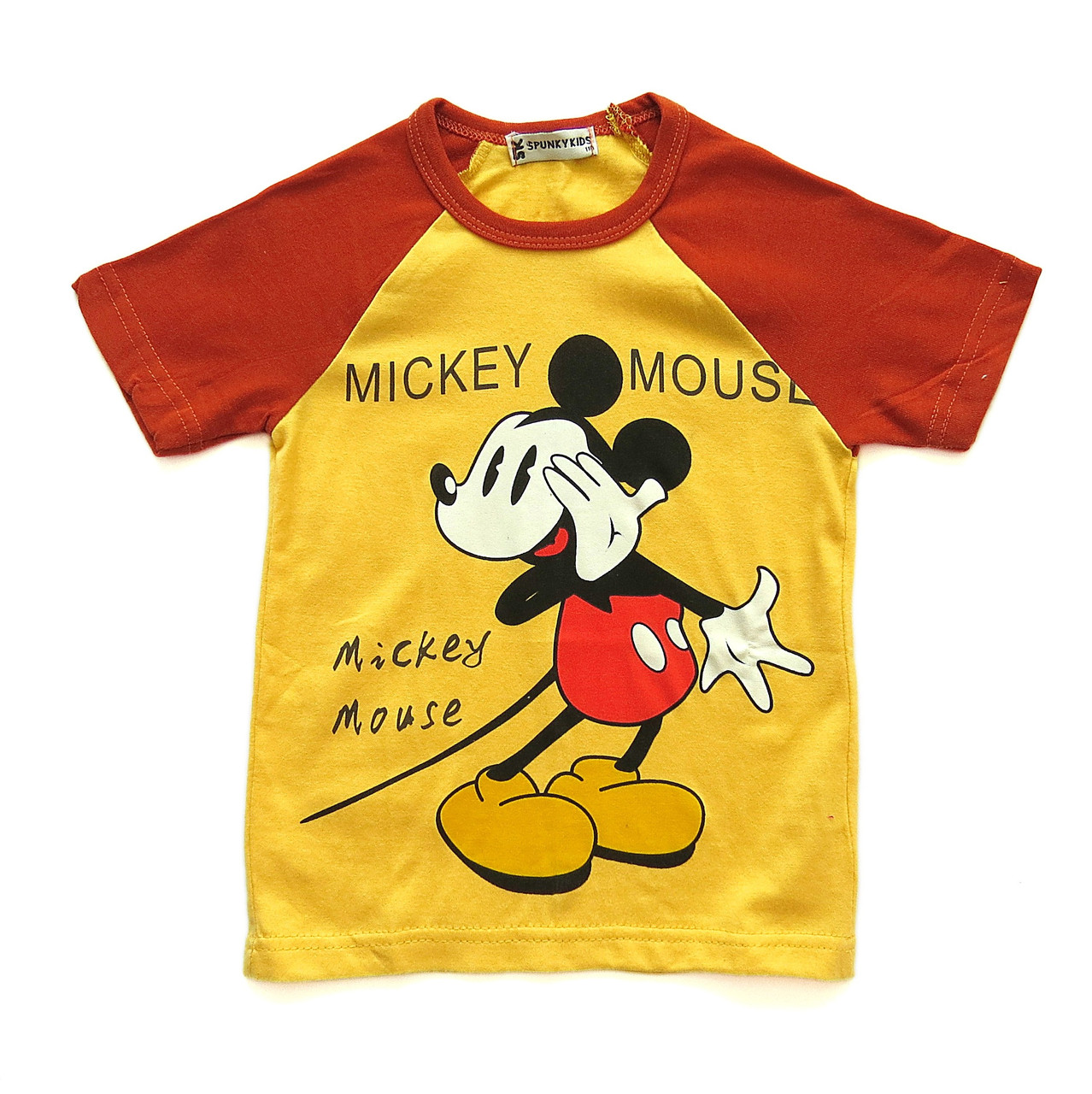 

Футболка Mickey Mouse Spunky Kids для мальчика 130 см Желтая 6227