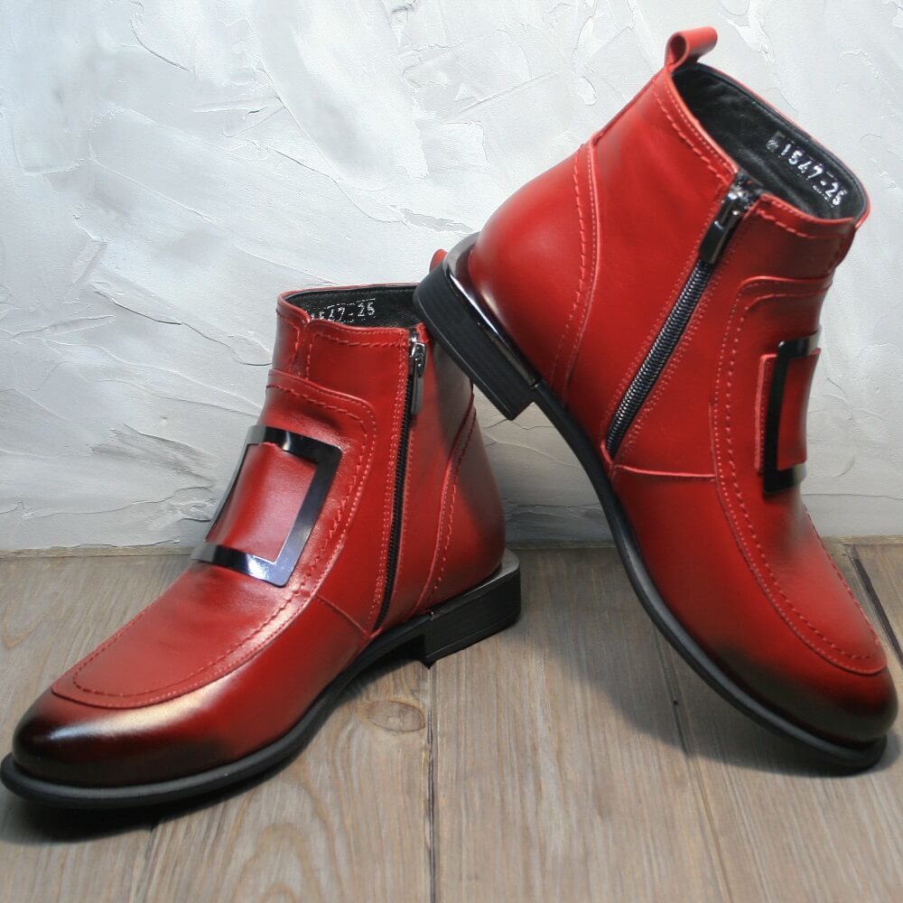 

Женские ботинки Evromoda 34-Red-521 красные 39 148-1547SA