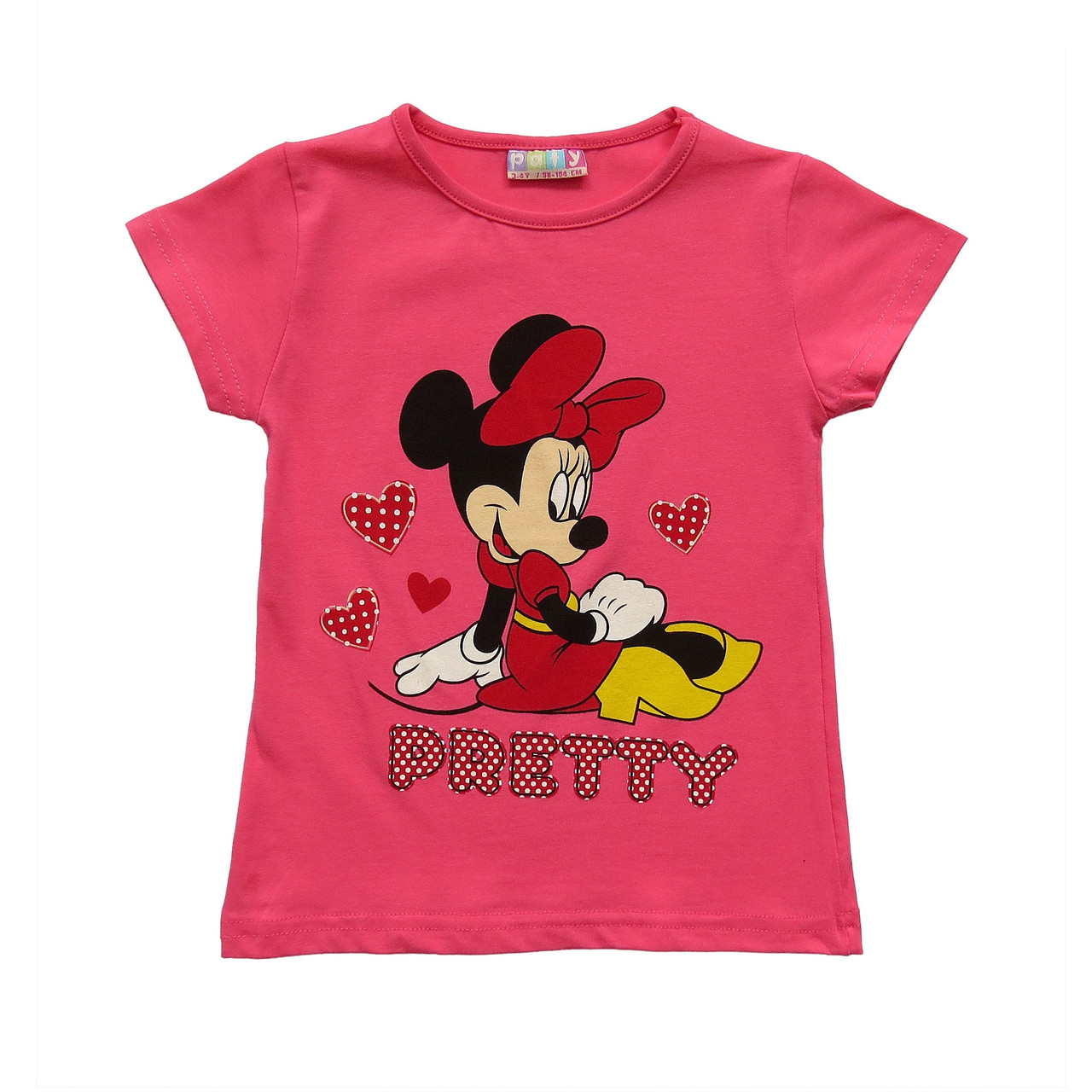 

Футболка Minnie Mouse Paty Kids для девочки 86-92 см Розовая 9017