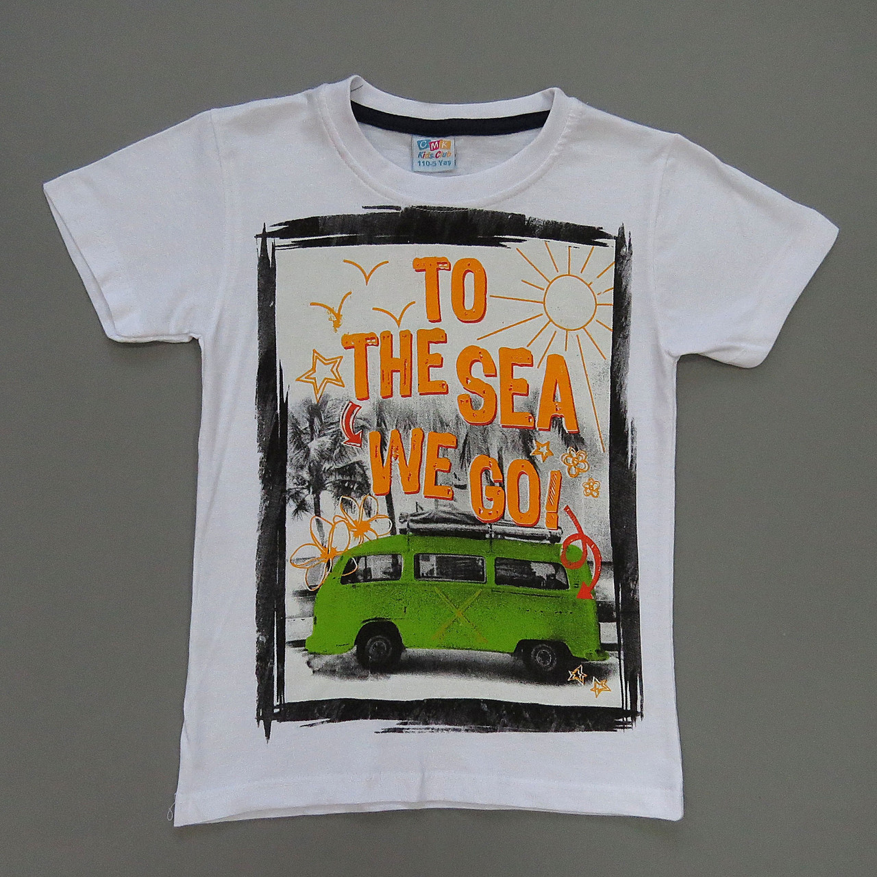 

Футболка CMK Kids Club для мальчика 128 см Белая 14584