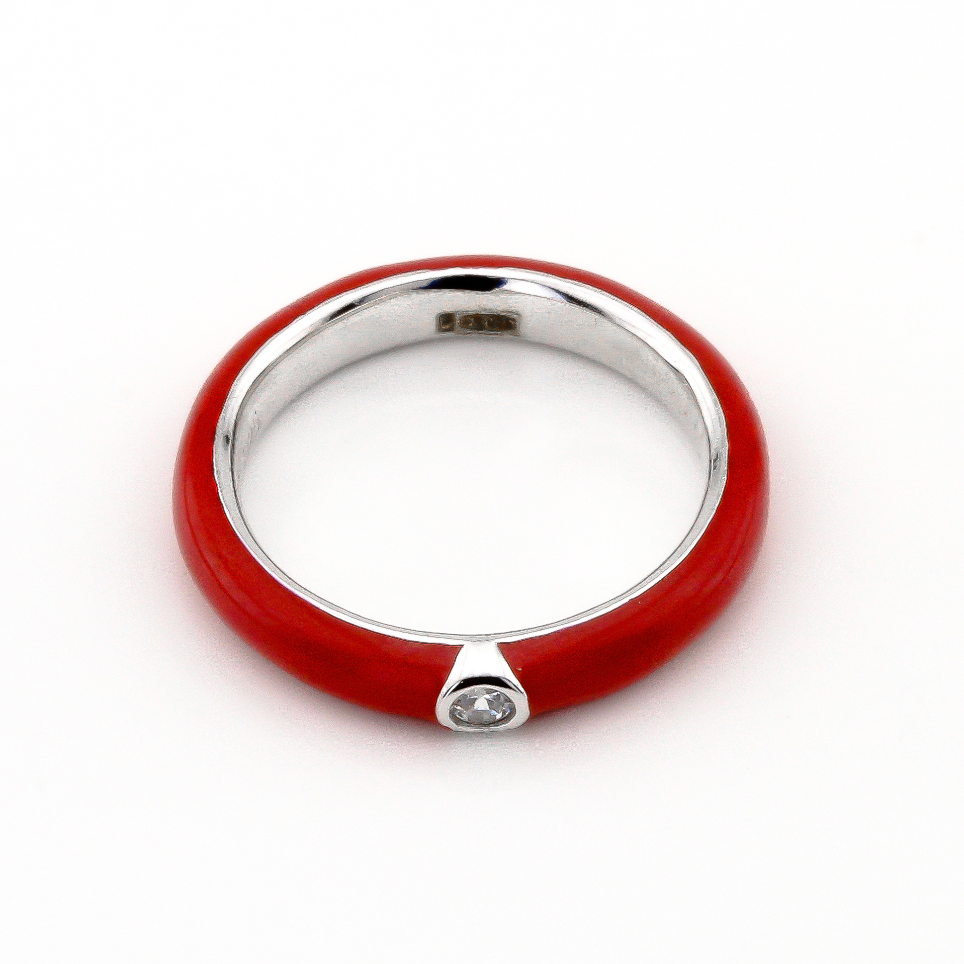 

Золотое кольцо с синим и белыми фианитами КК11138 Диамант, 18 размер