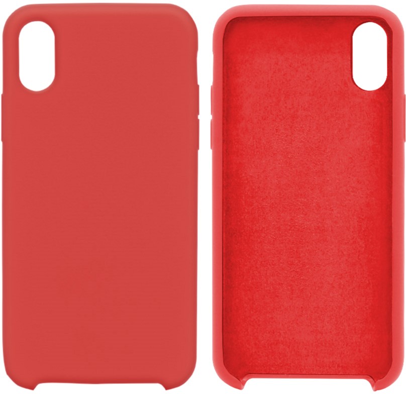 

Панель Intaleo Velvet для Apple iPhone X Red