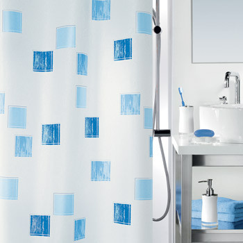 

Шторка для ванной текстильная Spirella MILANO 180х200 (ВХ-10.01187)
