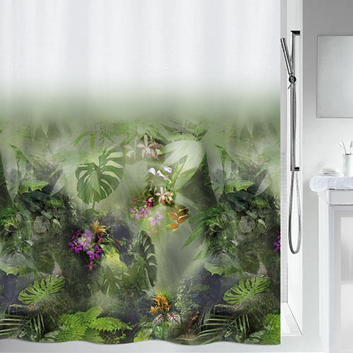 

Шторка для ванной текстильная Spirella JUNGLE 180х200 (ВХ-10.20157)