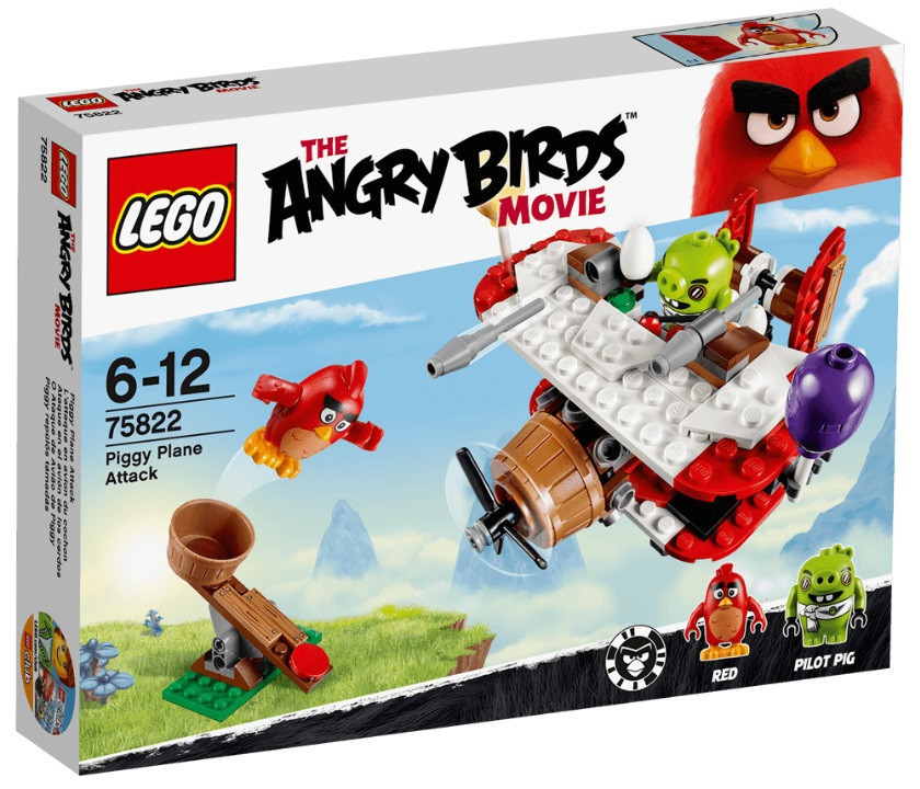 

Lego Angry Birds Самолётная атака свинок 75822